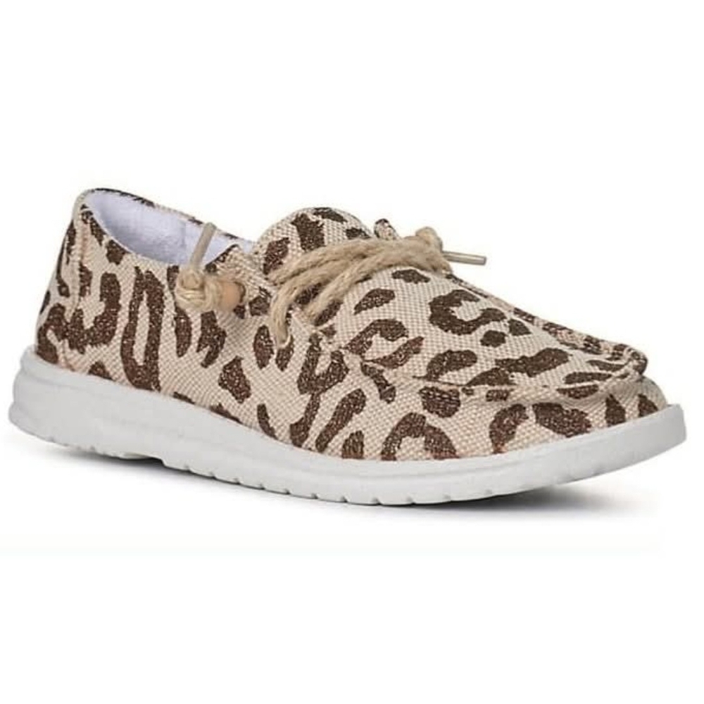 Leopard Print Casual Women's Shoes - Picture 2 of 2